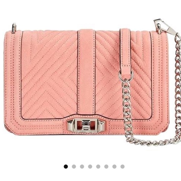 Rebecca Minkoff Handbags - Rebecca Minkoff Love Chevron Suede Crossbody